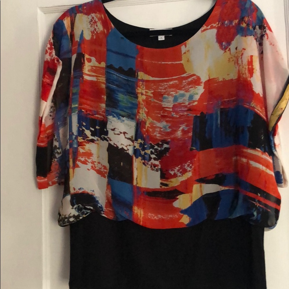 Joseph A Short sleeve colorful top